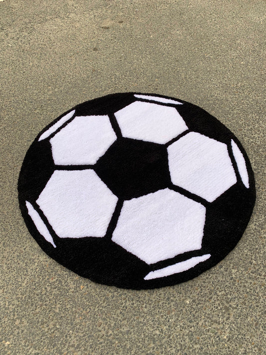 Football Design Custom Carpet. Tufting Rug