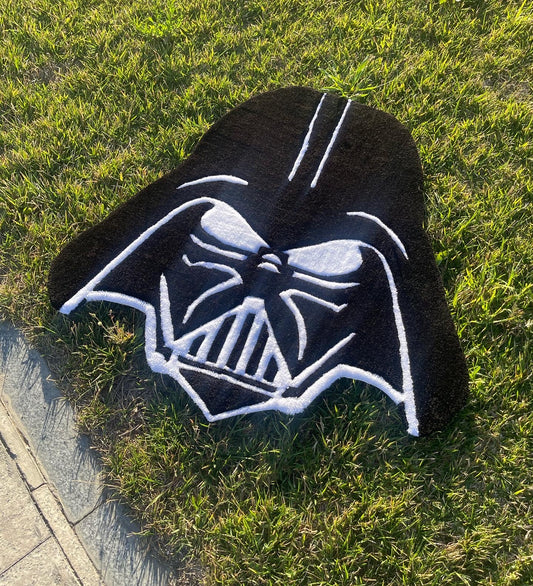 " Darth Vader " Design Tufting Rug Carpet Custom Design